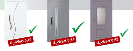 Sensationelle Werte: THERMOSECUR-Türen ab UD-Wert 0,49 W/m2K